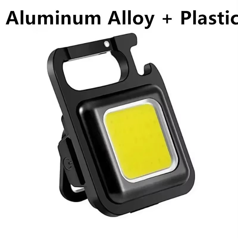 Compact & Versatile Mini LED Flashlight Keychain - Perfect for Camping, Fishing, and Emergency Use
